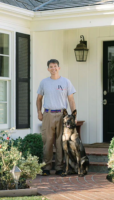 Editorial Branding for Peninsula Magazine | featuring Palos Verdes K9
