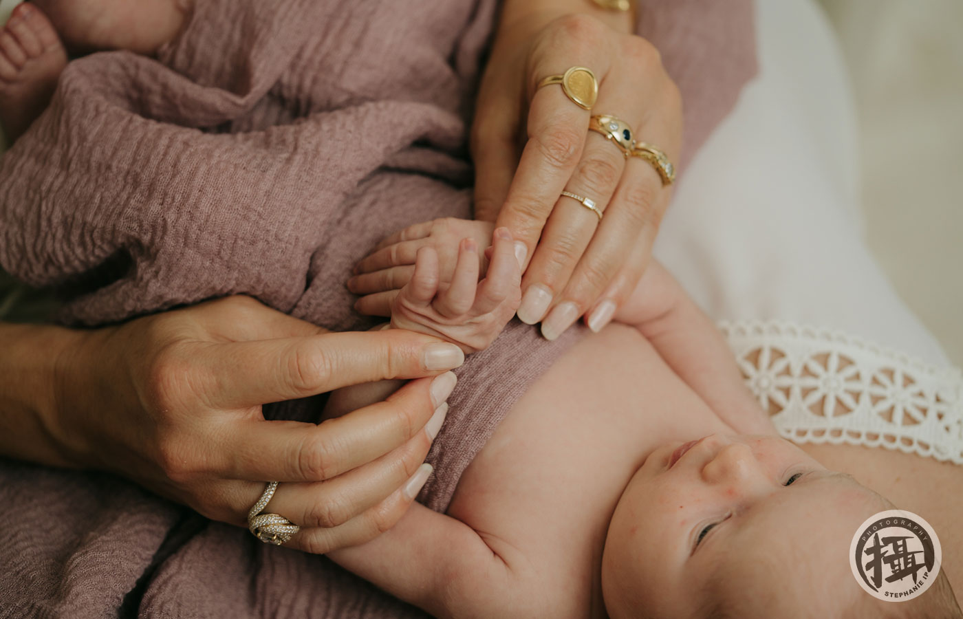 Fresh 24 newborn photography in Torrance Memorial hospital, documenting those first precious hours with a documentary-style approach.