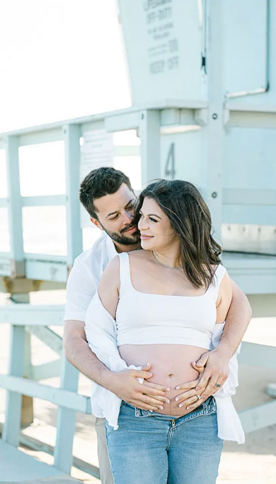 Manhattan Beach Baby Bump Maternity Photos