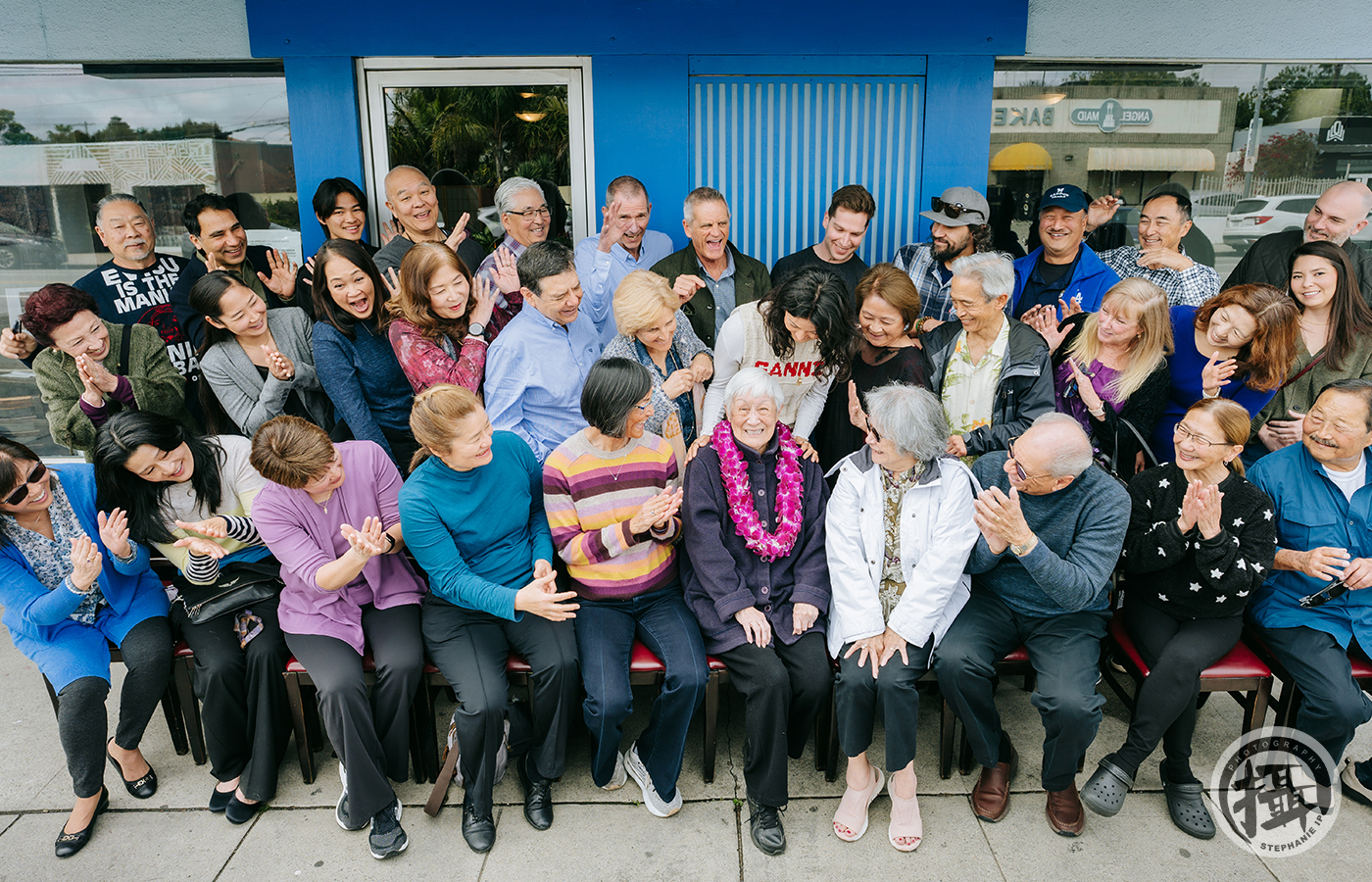 Lively 90th birthday event in Long Beach with fun group photos and storytelling images from start to finish.