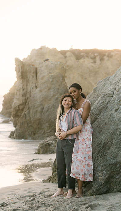 El Matador Beach in Malibu Surprise Proposal and Engagement