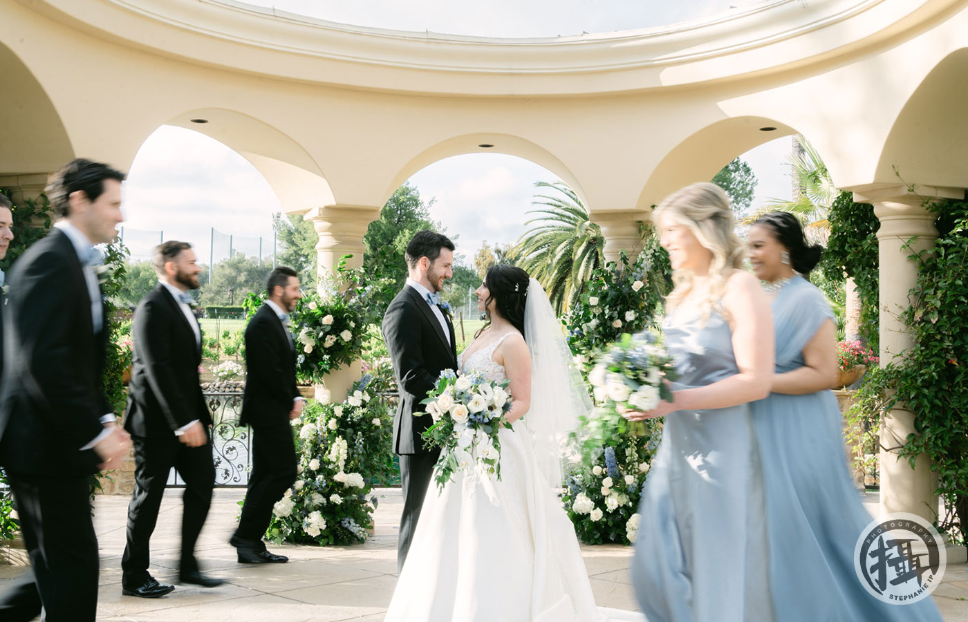 Artistic outdoor engagement photo session in Palos Verdes, captured by the best engagement photographer in Los Angeles.