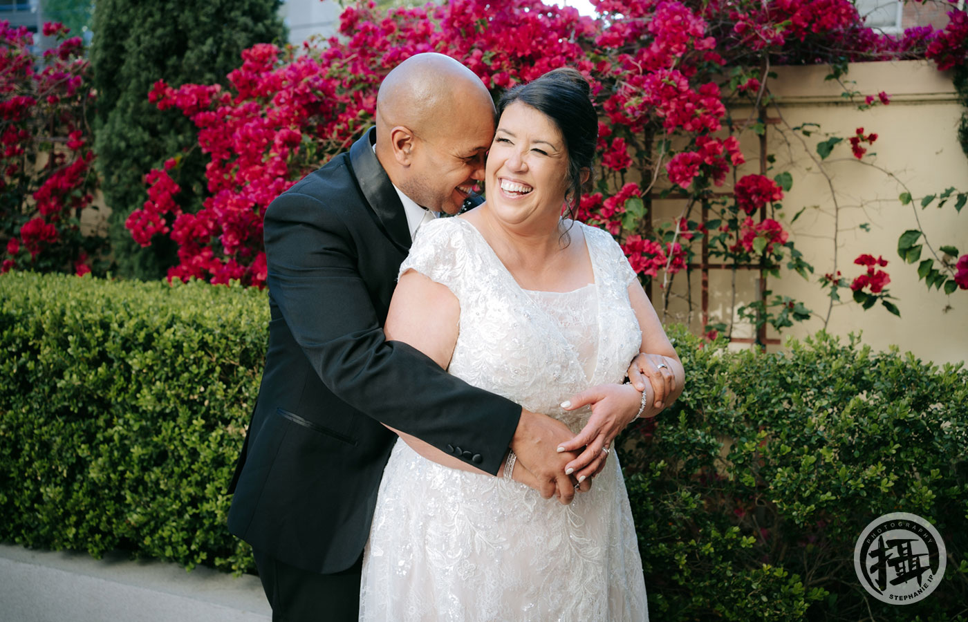 Intimate micro wedding ceremony in Corona Del Mar, highlighting love and simplicity with documentary-style photography.