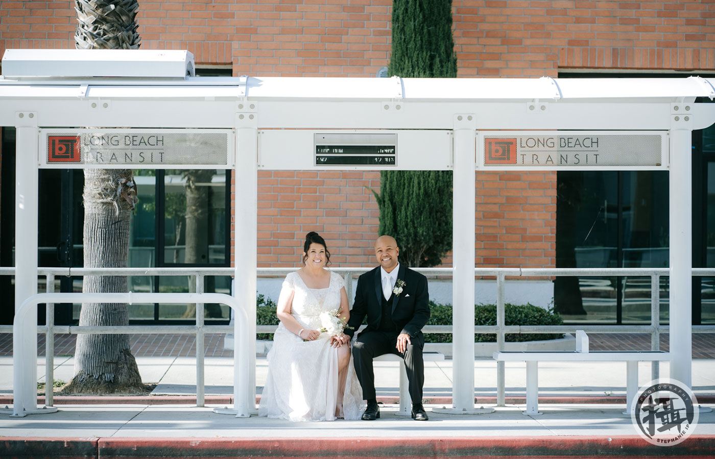 Modern elopement session in Beverly Hills garden with artistic portraiture by an elopement photography specialist in Los Angeles.