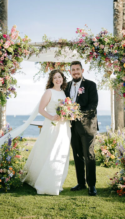 Wedding at The Cabrillo Beach Bath House
