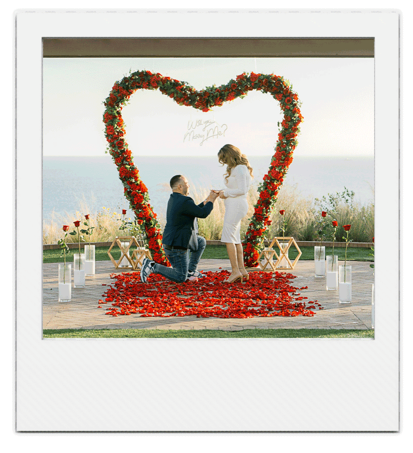 Collection of surprise proposal photography featured in our journal, showcasing heartfelt “yes” moments and romantic engagements captured by California’s best proposal photographer.