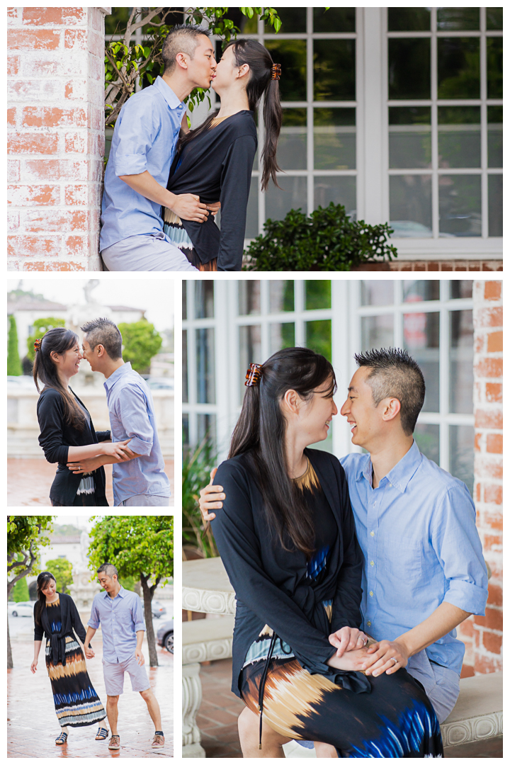 Jeff and LiYang Engagement at Bluff Cove Palos Verdes