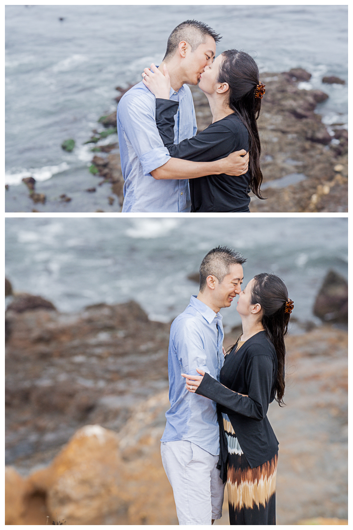 Jeff and LiYang Engagement at Bluff Cove Palos Verdes