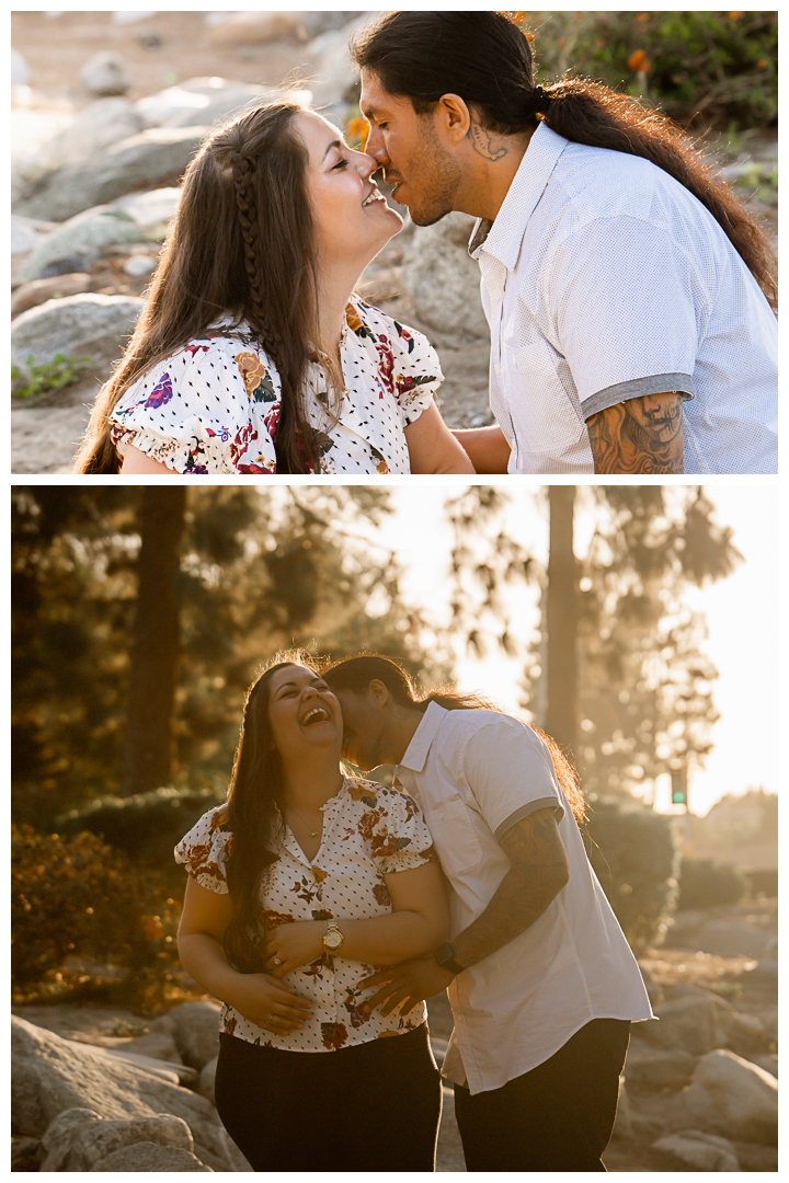 Jesse and Barbara engagement session at Mile Square Regional Park