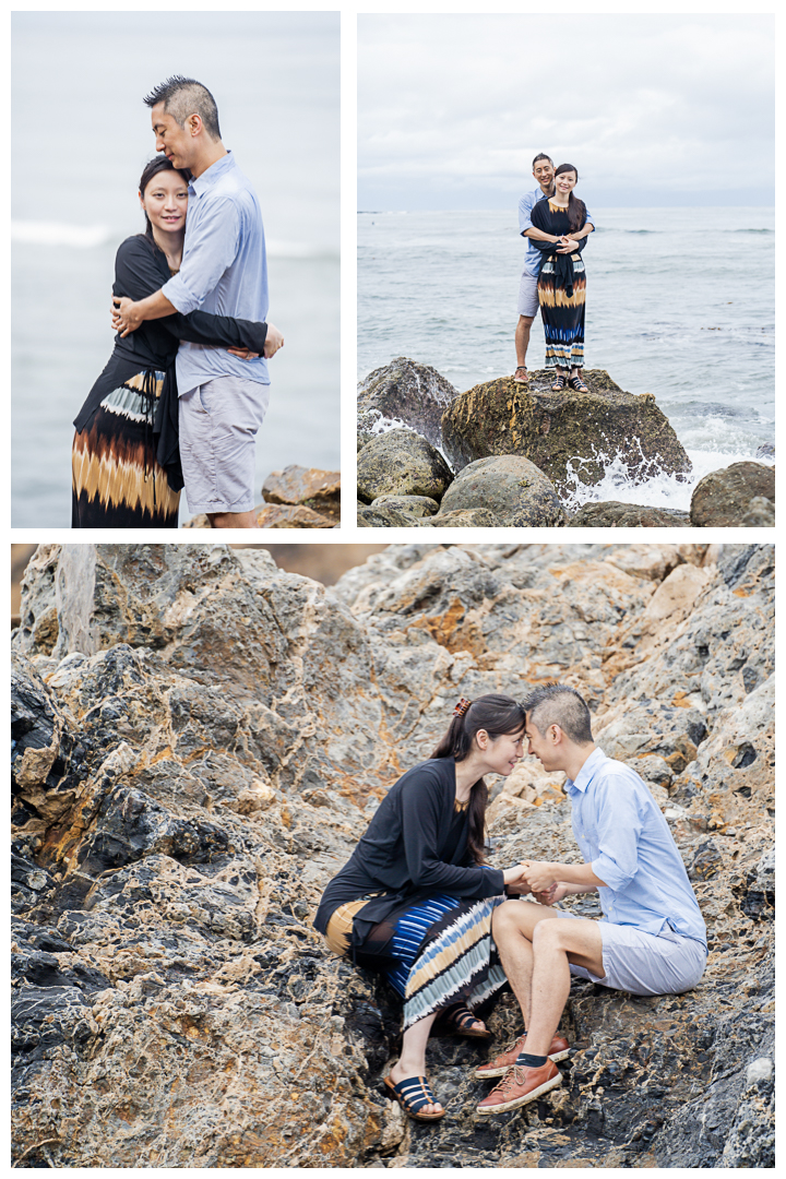 Jeff and LiYang Engagement at Bluff Cove Palos Verdes