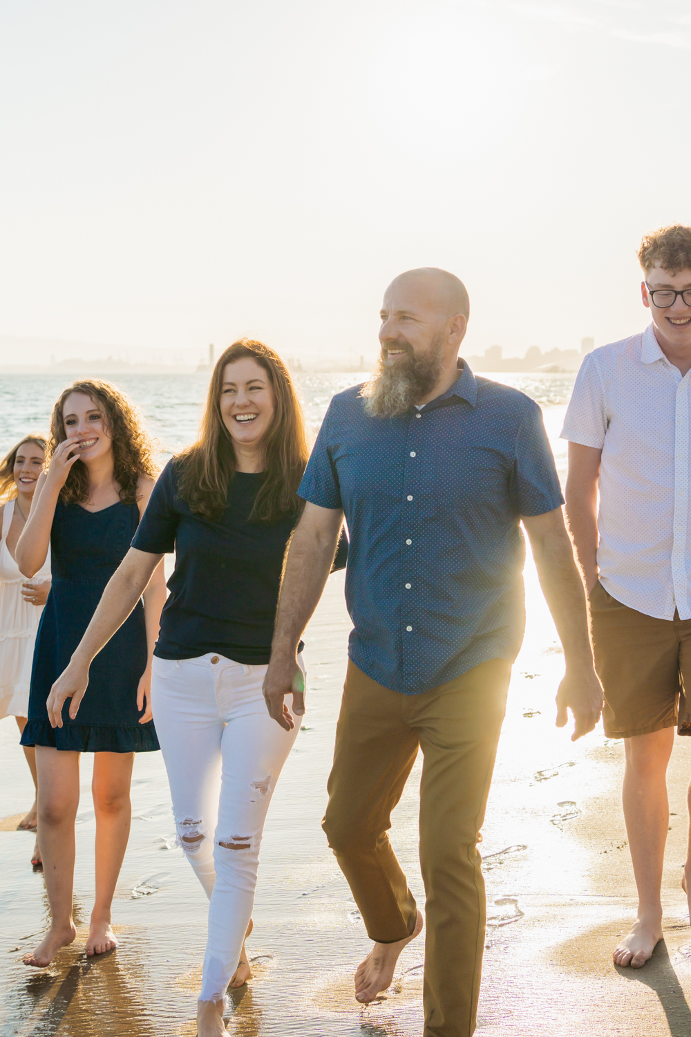 Bastien Family Session Vacation at Long Beach, Los Angeles, California