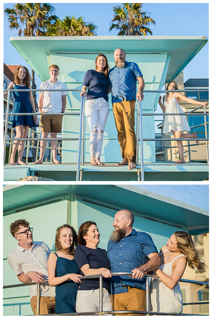 Bastien Family Session Vacation at Long Beach, Los Angeles, California