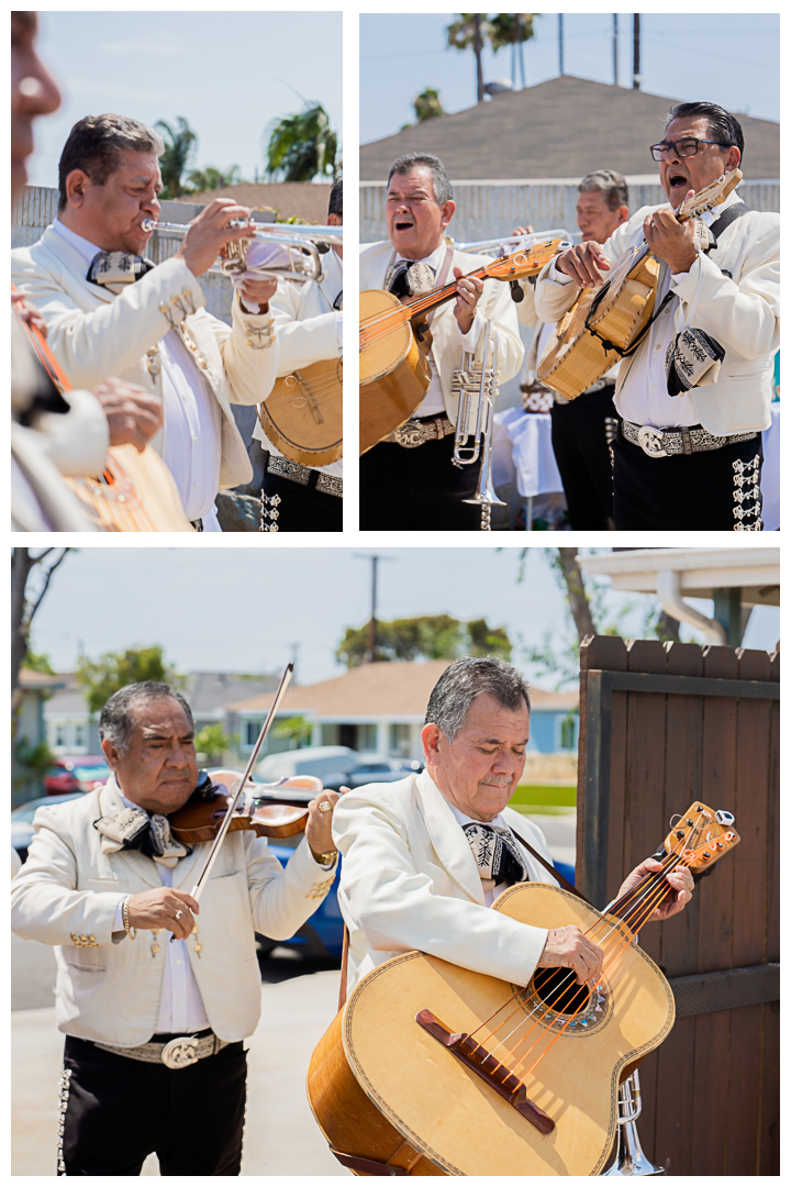 Jesse and Barbara backyard wedding in Carson, Los Angeles, California