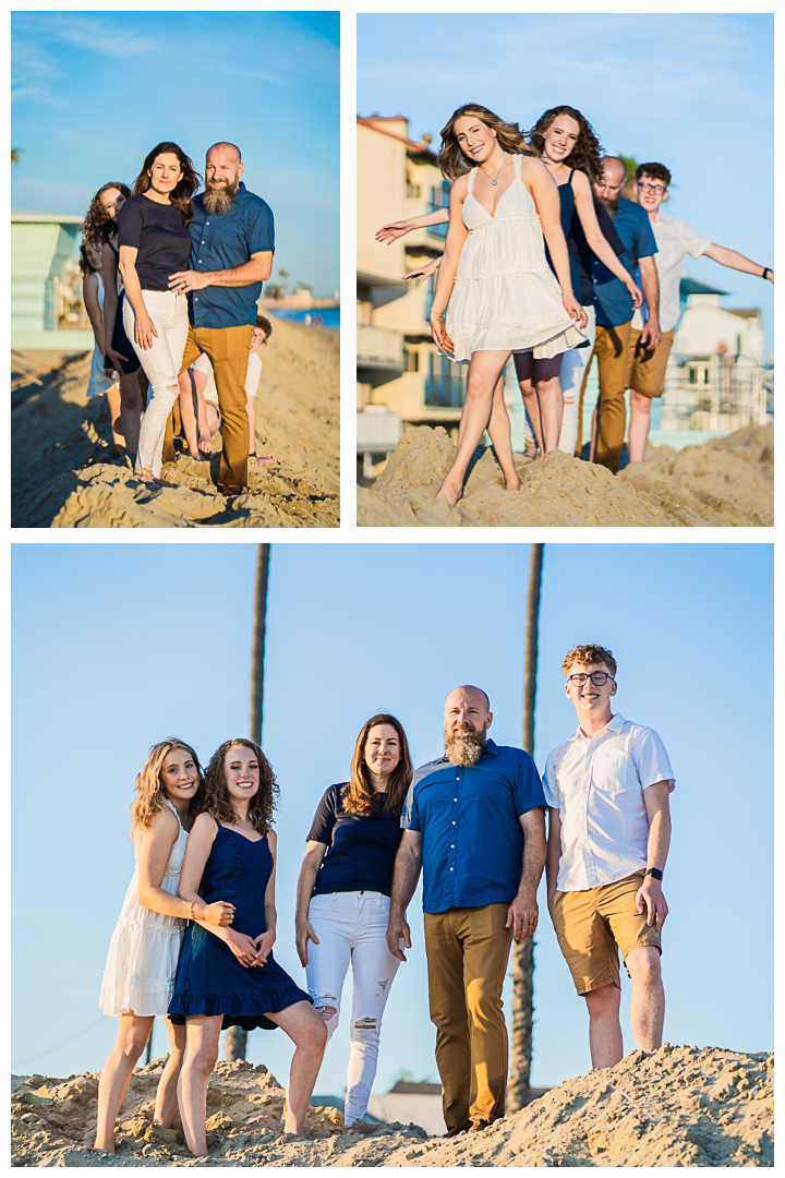 Bastien Family Session Vacation at Long Beach, Los Angeles, California