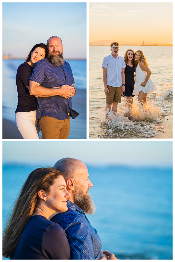 Bastien Family Session Vacation at Long Beach, Los Angeles, California