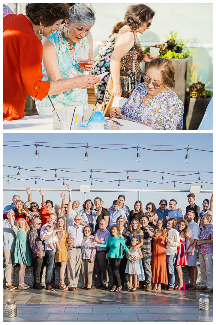 Birthday party at the Shade Hotel in Manhattan Beach, Los Angeles, California.