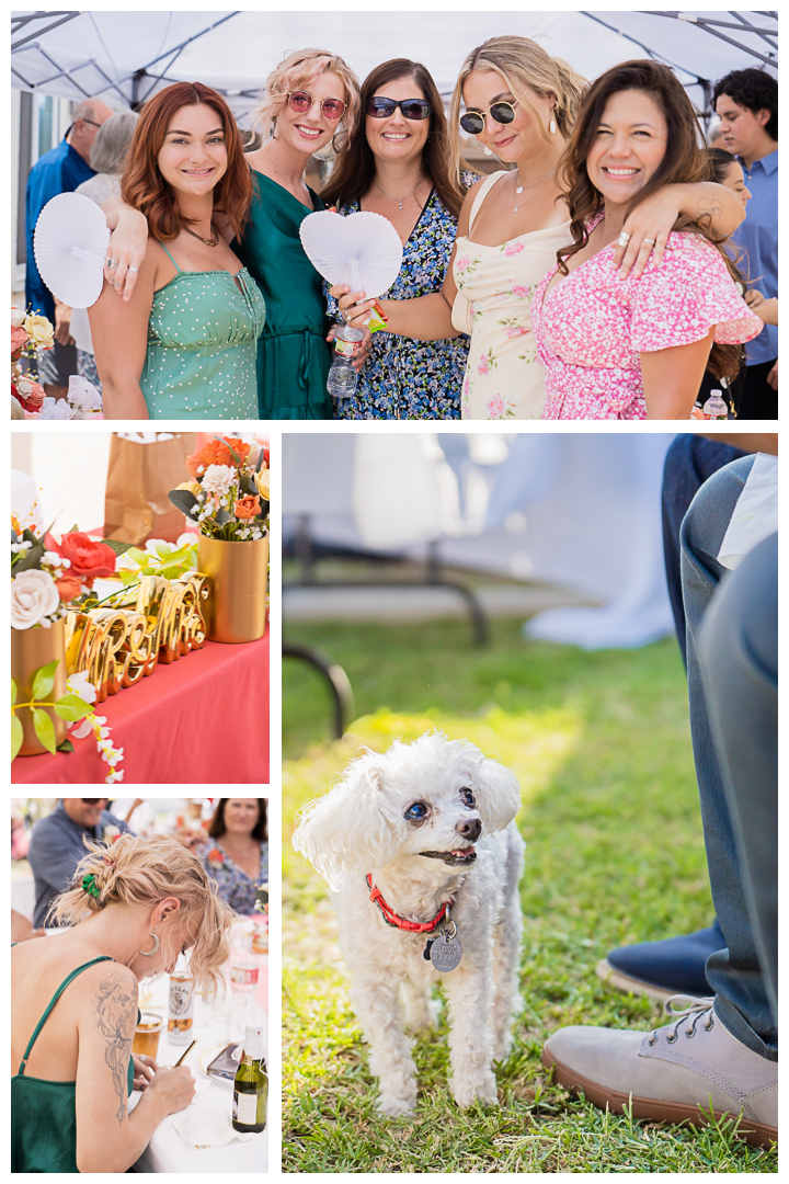 Jesse and Barbara backyard wedding in Carson, Los Angeles, California