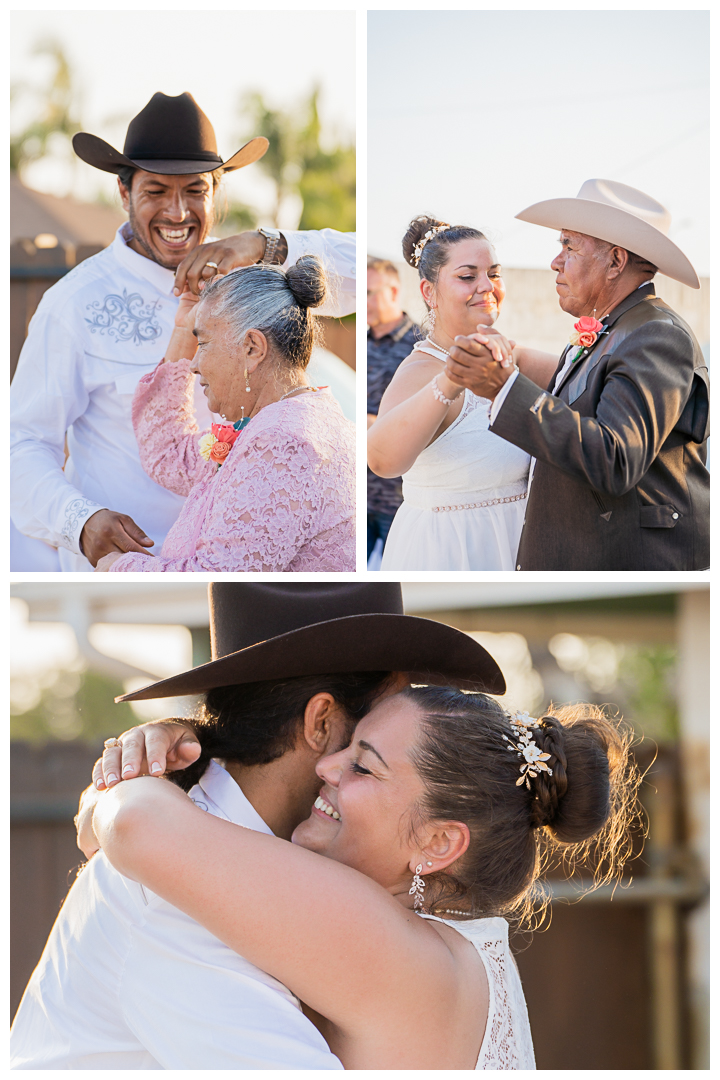 Jesse and Barbara backyard wedding in Carson, Los Angeles, California