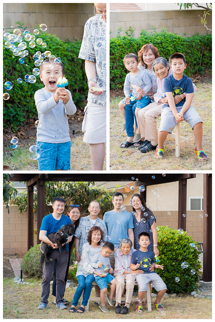 The Jue Clan family photography session at Hermosa Beach, California