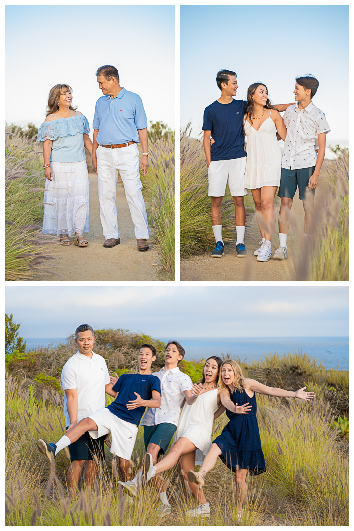 The Esperon family photography session at Terranea Resort and Beach, California