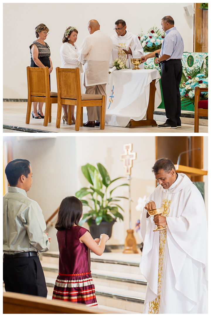 Richard and Carmelita Wedding at St. Barnabas Catholic Church