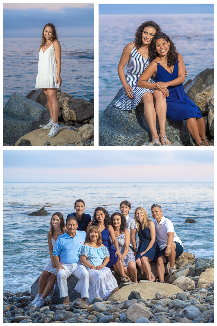 The Esperon family photography session at Terranea Resort and Beach, California