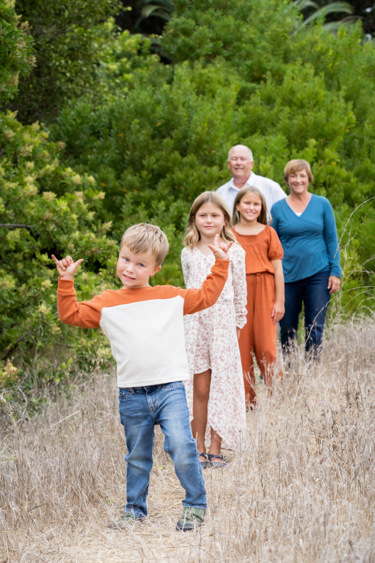 The Redmond Family family photos at Christmas Tree Cove in Palos Verdes, Los Angeles, California