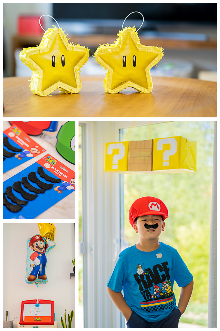 Liam's 7th Birthday Super Mario Theme, event photography coverage at Oakland, California