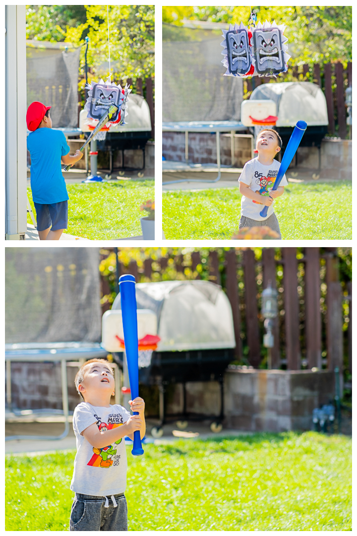 Liam's 7th Birthday Super Mario Theme, event photography coverage at Oakland, California