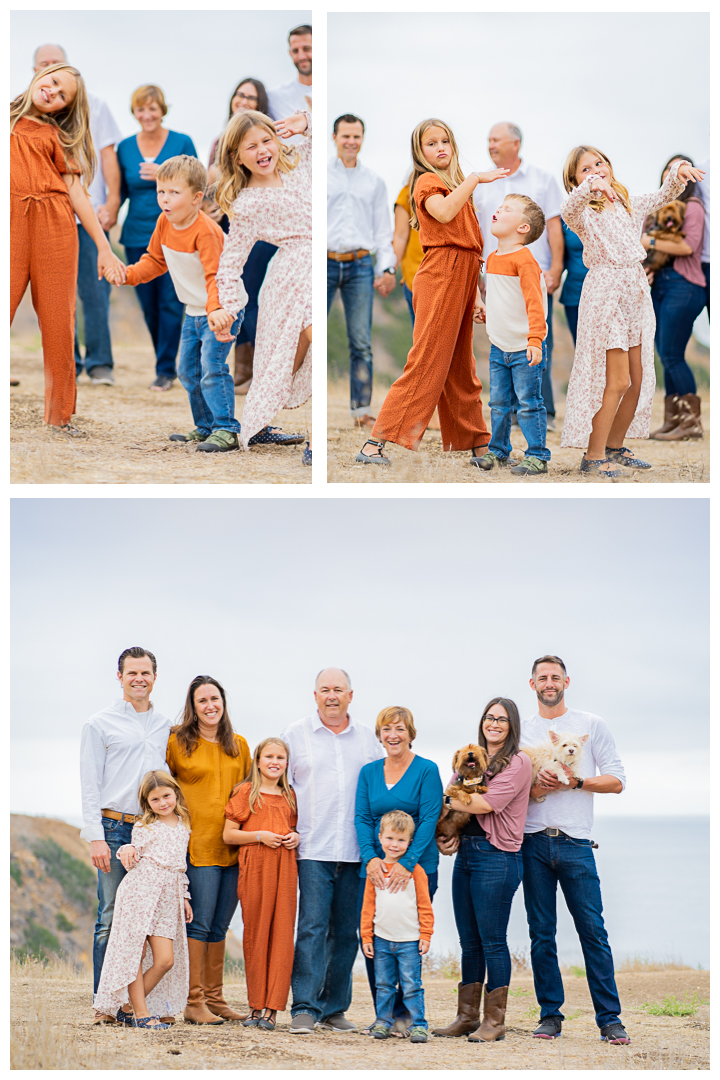 The Redmond Family family photos at Christmas Tree Cove in Palos Verdes, Los Angeles, California