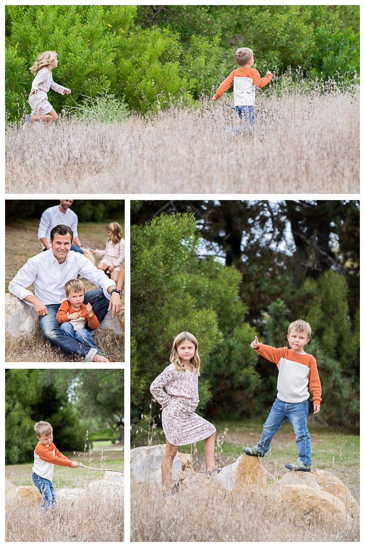 The Redmond Family family photos at Christmas Tree Cove in Palos Verdes, Los Angeles, California