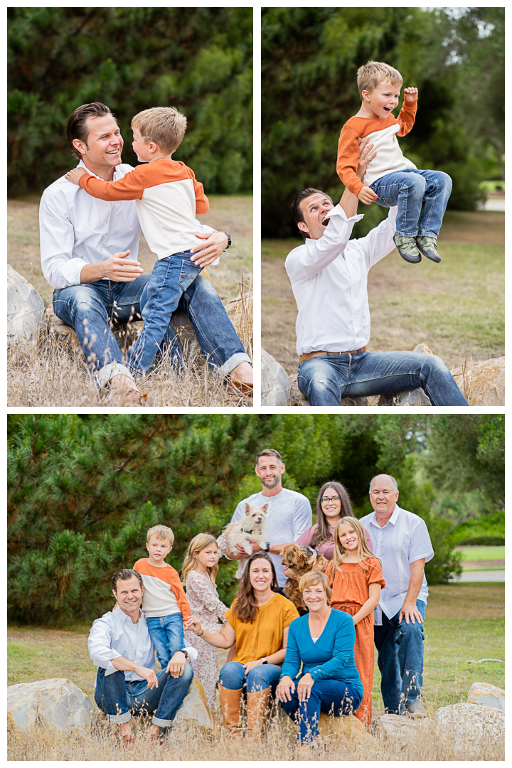 The Redmond Family family photos at Christmas Tree Cove in Palos Verdes, Los Angeles, California