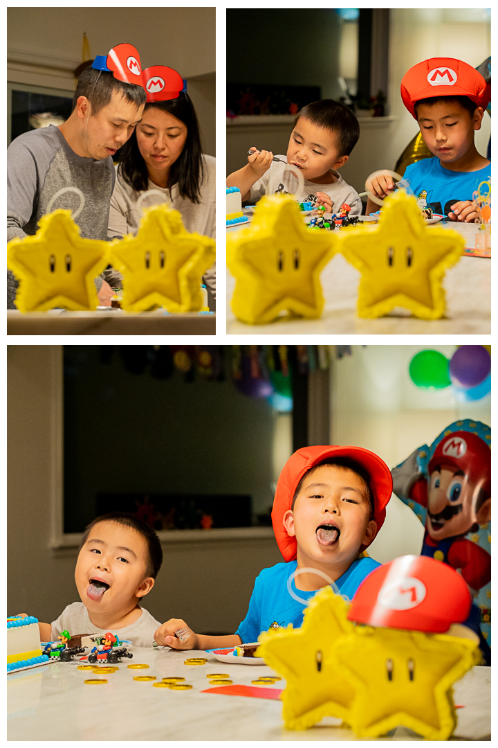 Liam's 7th Birthday Super Mario Theme, event photography coverage at Oakland, California