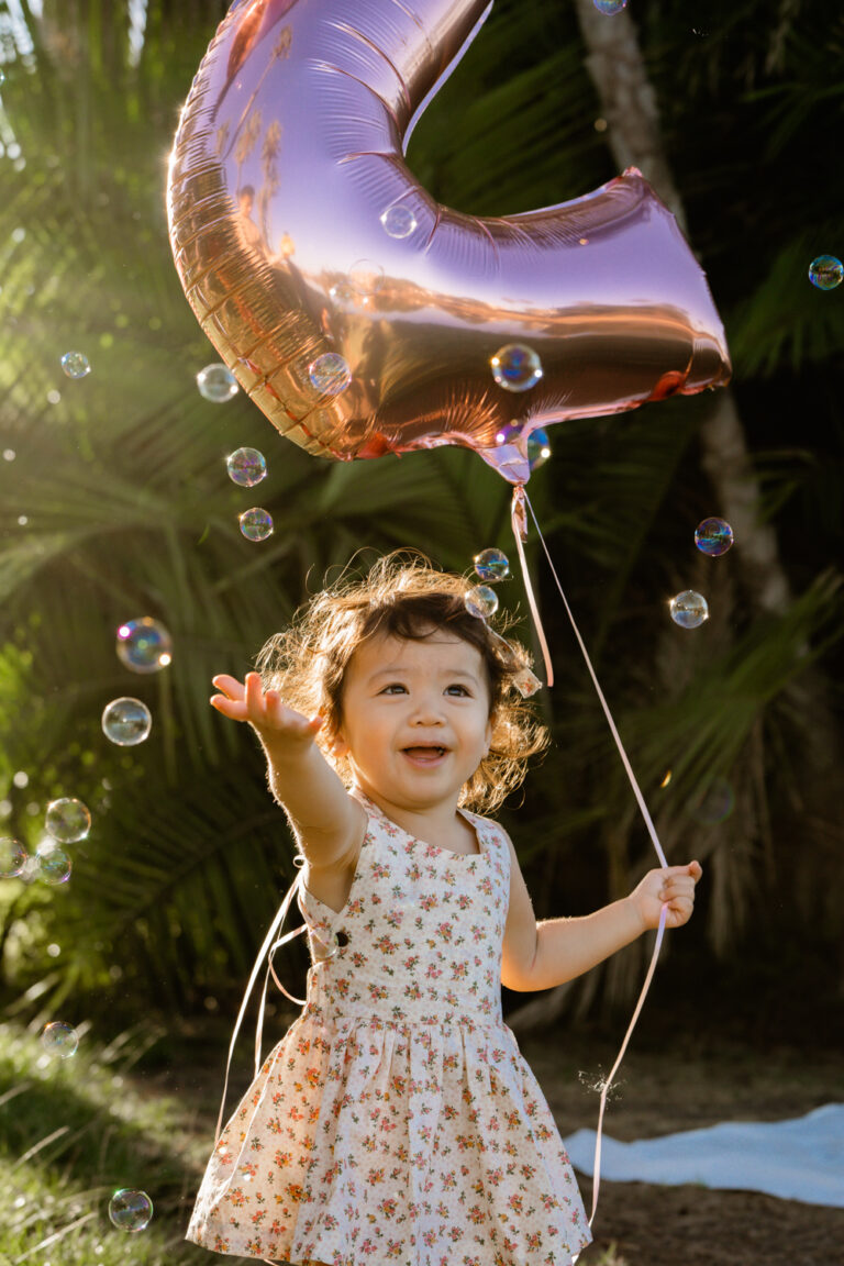 The Hashemi Family 2nd Birthday Photo Session at Del Rey Lagoon at Playa Del Rey in Los Angeles, California