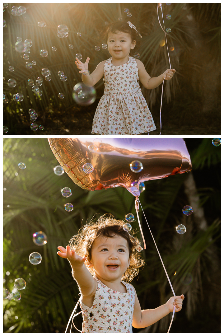 The Hashemi Family 2nd Birthday Photo Session at Del Rey Lagoon at Playa Del Rey in Los Angeles, California