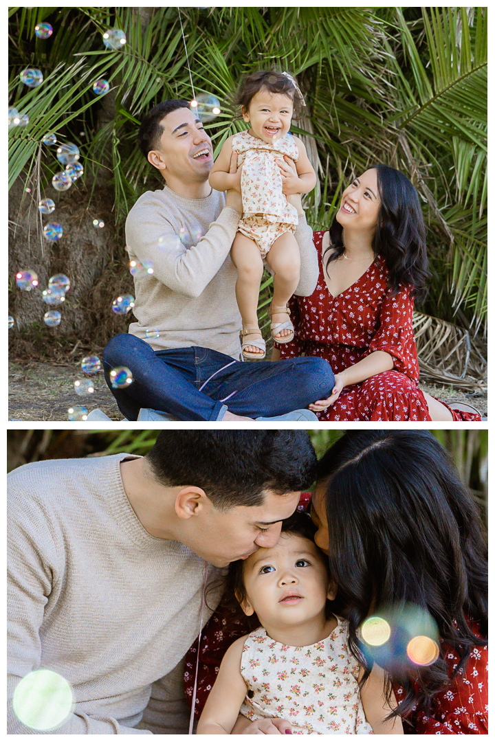 The Hashemi Family 2nd Birthday Photo Session at Del Rey Lagoon at Playa Del Rey in Los Angeles, California