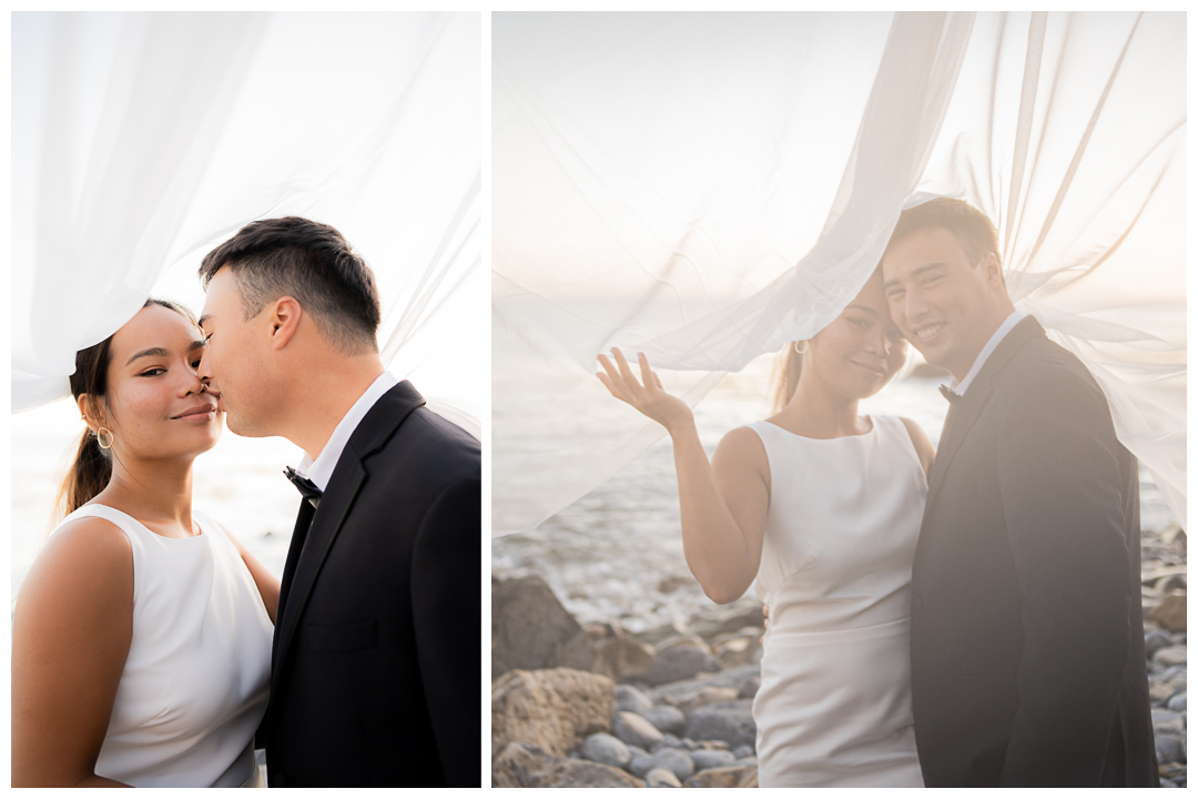 Sol and Rene Wedding Photos Session at Terranea Resort and Beach in Palos Verdes, Los Angeles, California