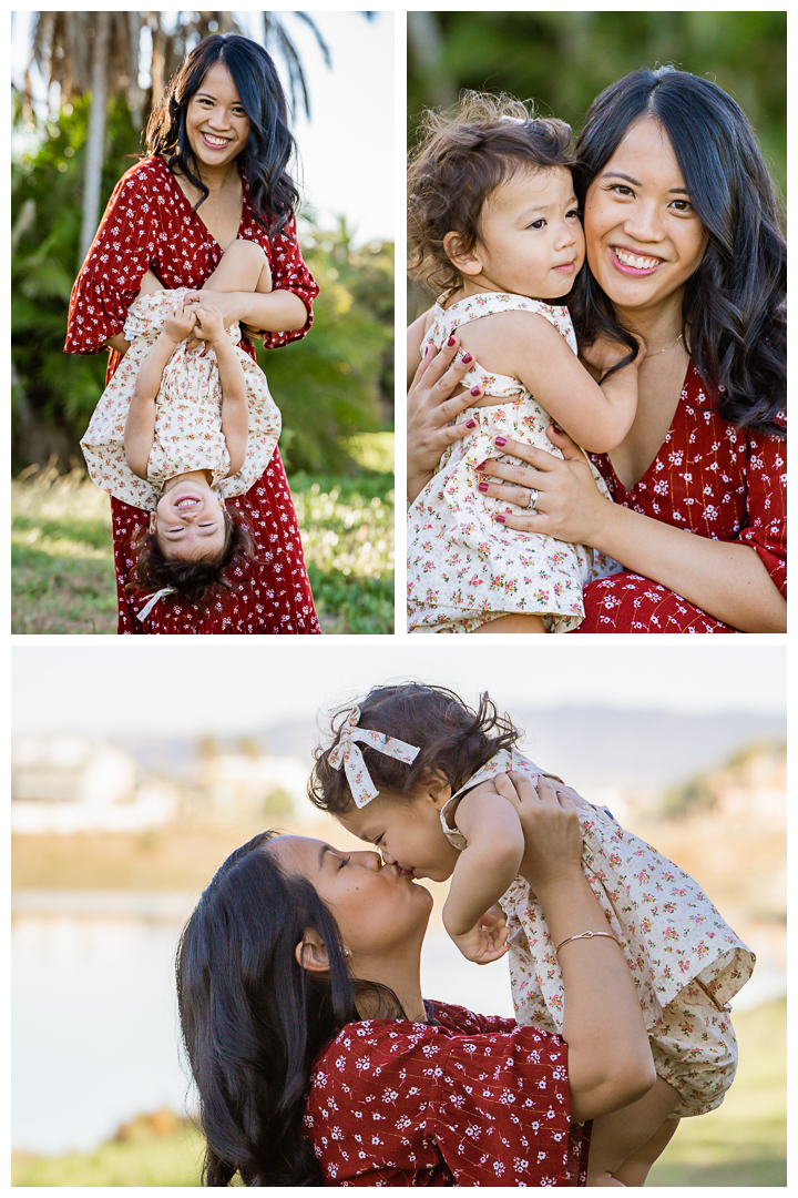 The Hashemi Family 2nd Birthday Photo Session at Del Rey Lagoon at Playa Del Rey in Los Angeles, California