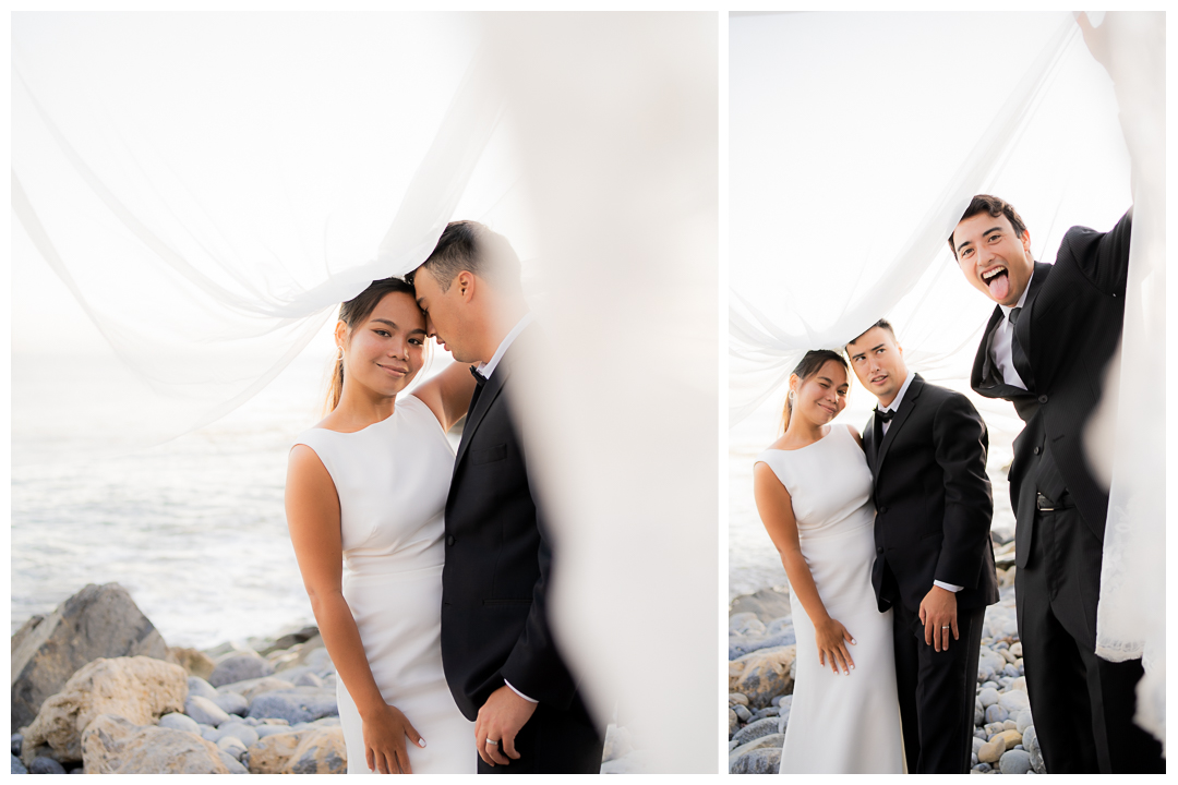 Sol and Rene Wedding Photos Session at Terranea Resort and Beach in Palos Verdes, Los Angeles, California