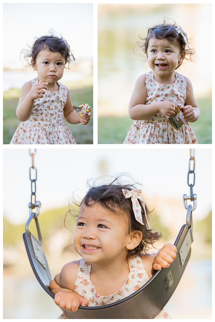 The Hashemi Family 2nd Birthday Photo Session at Del Rey Lagoon at Playa Del Rey in Los Angeles, California