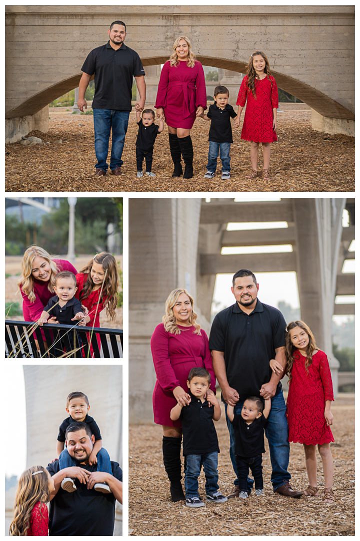 Family photos session at Desiderio Neighborhood Park in Pasadena, Los Angeles, California.