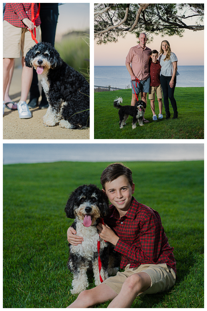 Holiday family session at Terranea Resort and Beach in Palos Verdes, Los Angeles, California.