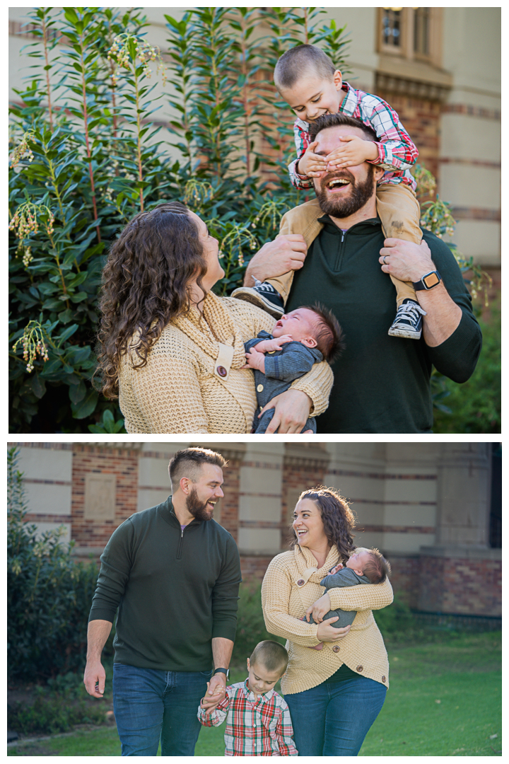 Family photos session at South Pasadena Library, Pasadena, Los Angeles, California.