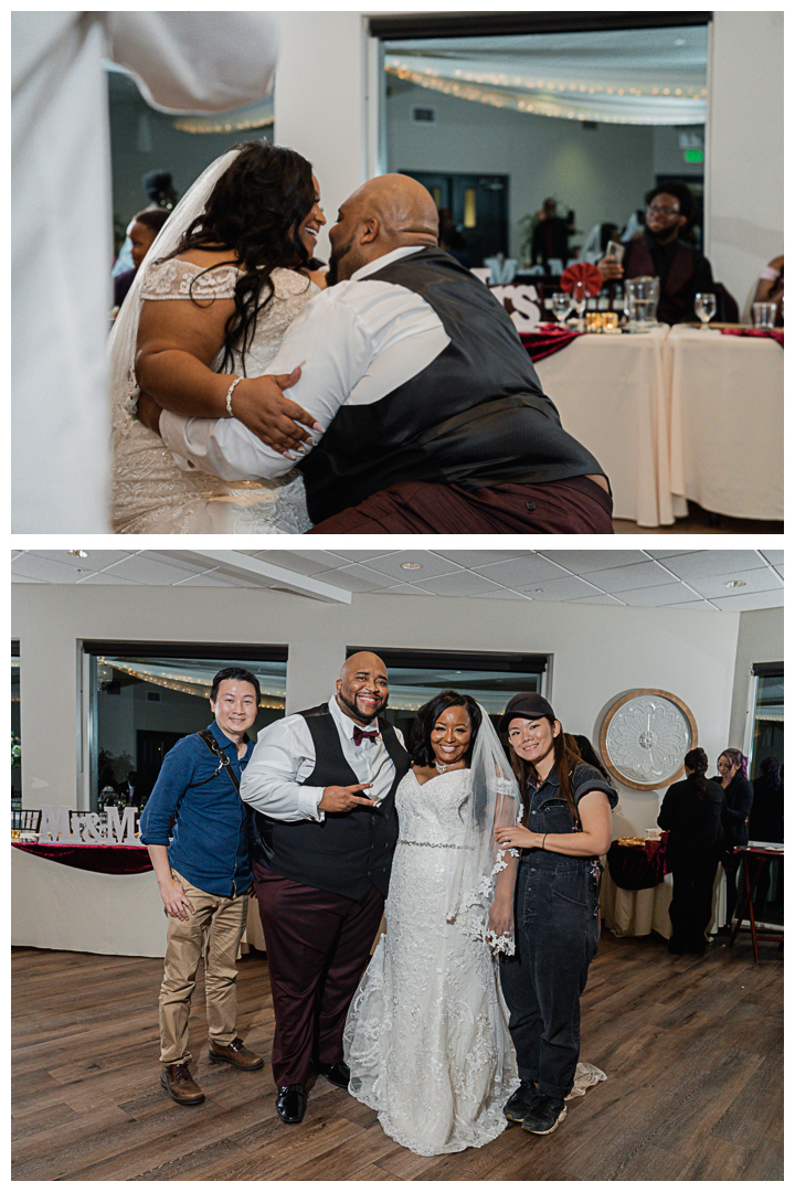 Wedding ceremony and reception at Hidden Valley Golf Club in Norco, California