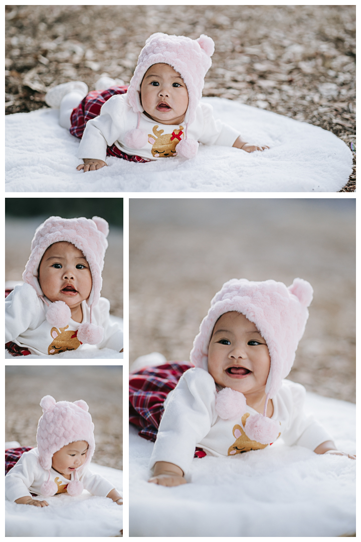 Newborn Milestone Family session at Malaga Cove, Palos Verdes, Los Angeles, California.