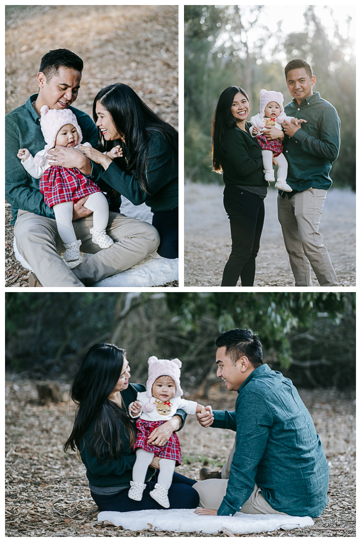 Newborn Milestone Family session at Malaga Cove, Palos Verdes, Los Angeles, California.