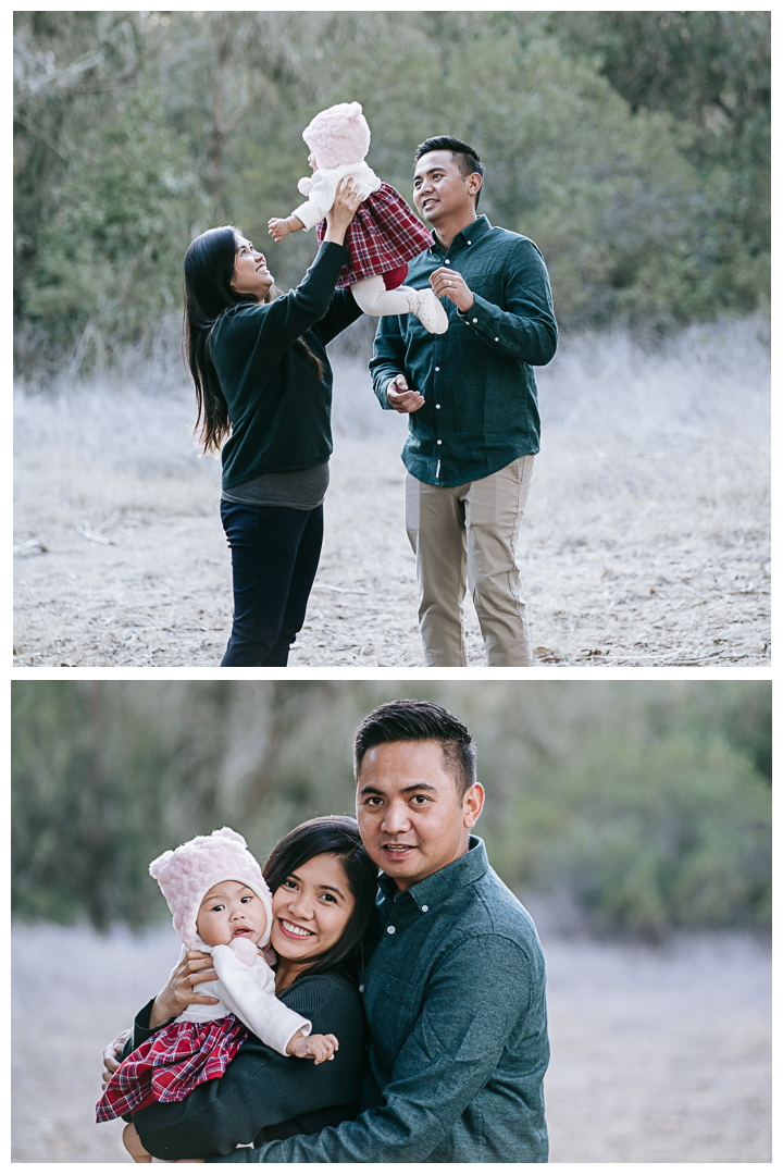 Newborn Milestone Family session at Malaga Cove, Palos Verdes, Los Angeles, California.