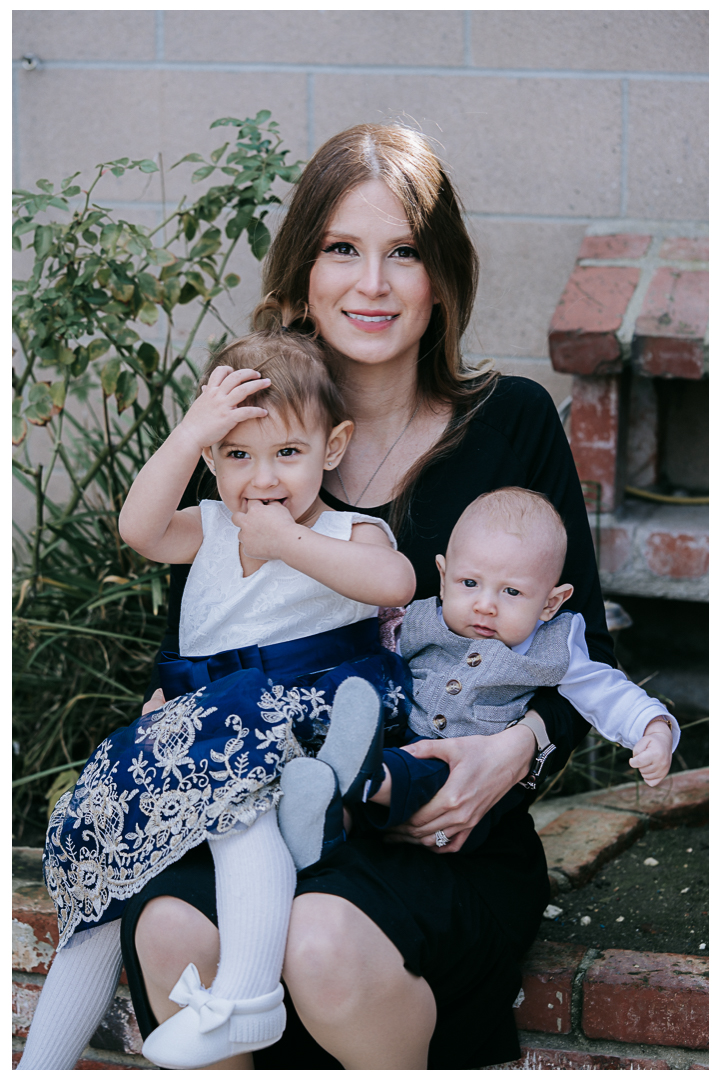 Home studio newborn and toddler session. Torrance, California