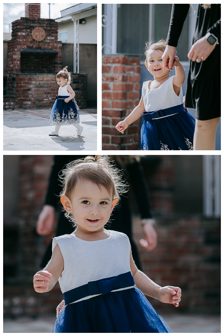 Home studio newborn and toddler session. Torrance, California