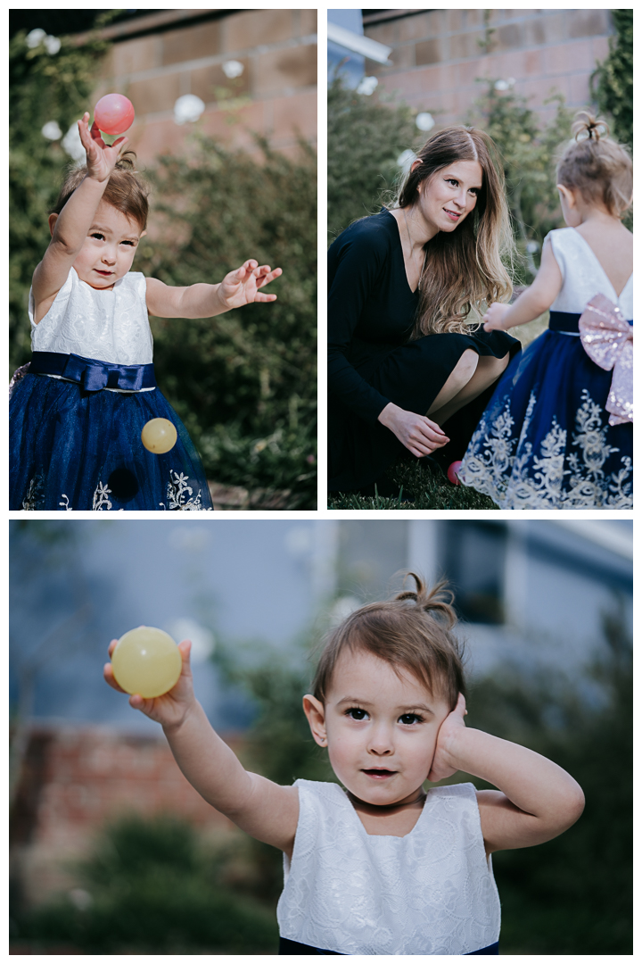 Home studio newborn and toddler session. Torrance, California